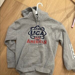 Gildan Gray UCA Cheerleader Hoodie